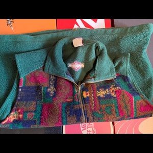 colourful banff vest